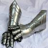 Medieval Knight Gauntlets Functional Armor Gloves Adult Leather Steel