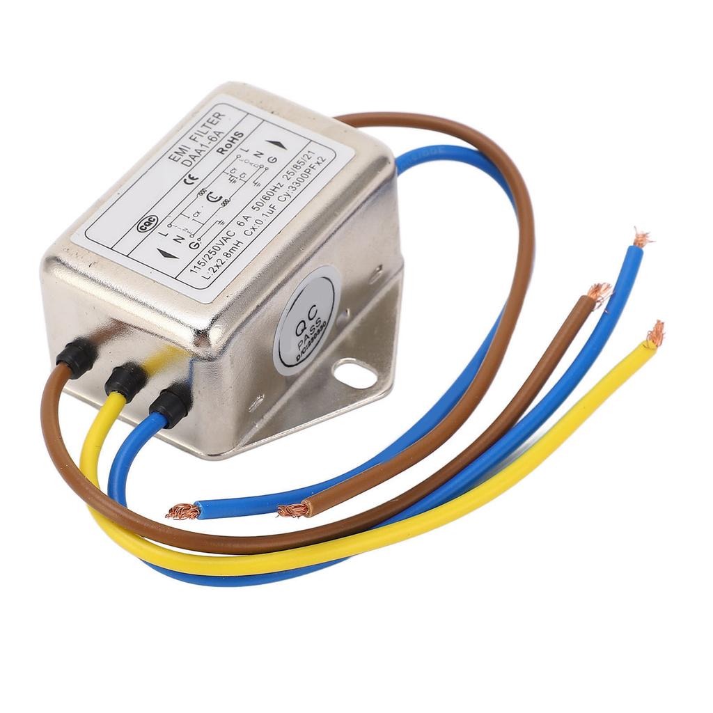 Фильтр сетевого напряжения Подавитель шумов Фильтрация помех Силовой EMI-фильтр для лазерного резака