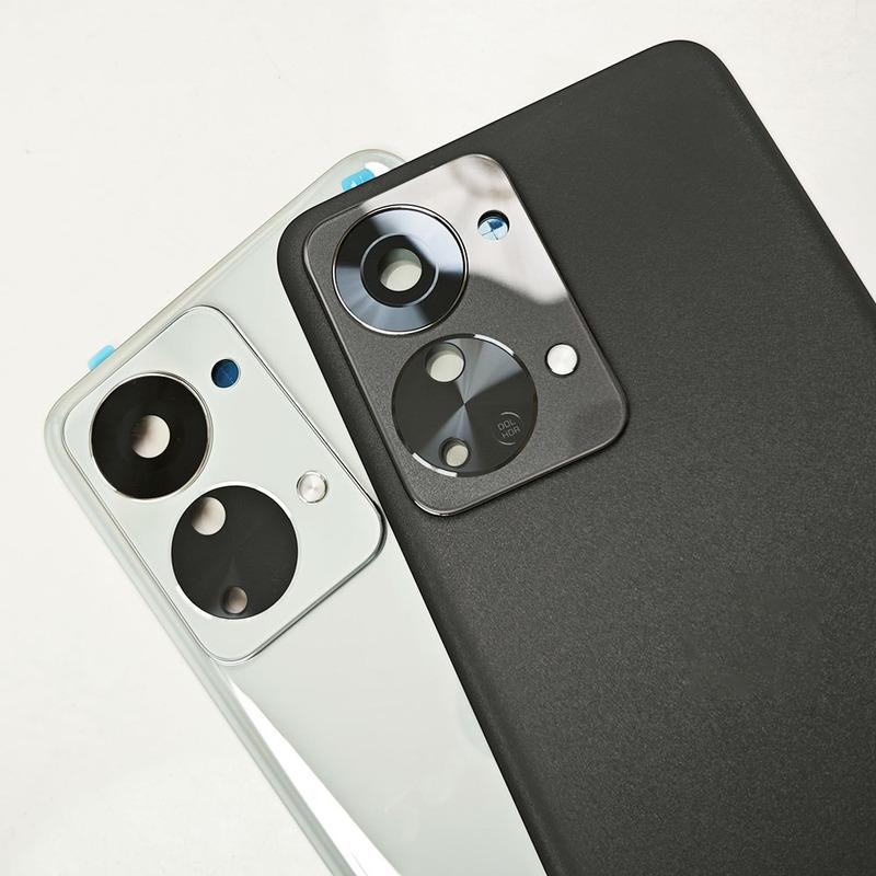 Задняя стеклянная крышка A + для OnePlus Nord 2T 5G, сменный аккумулятор задней двери, задняя крышка корпуса с объективом камеры