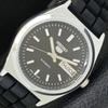AUTOMATIC VINTAGE SEIKO 5 REFURBISHED JAPAN MENS BLACK DIAL WATCH A440644-9 Sk-a440644-1
