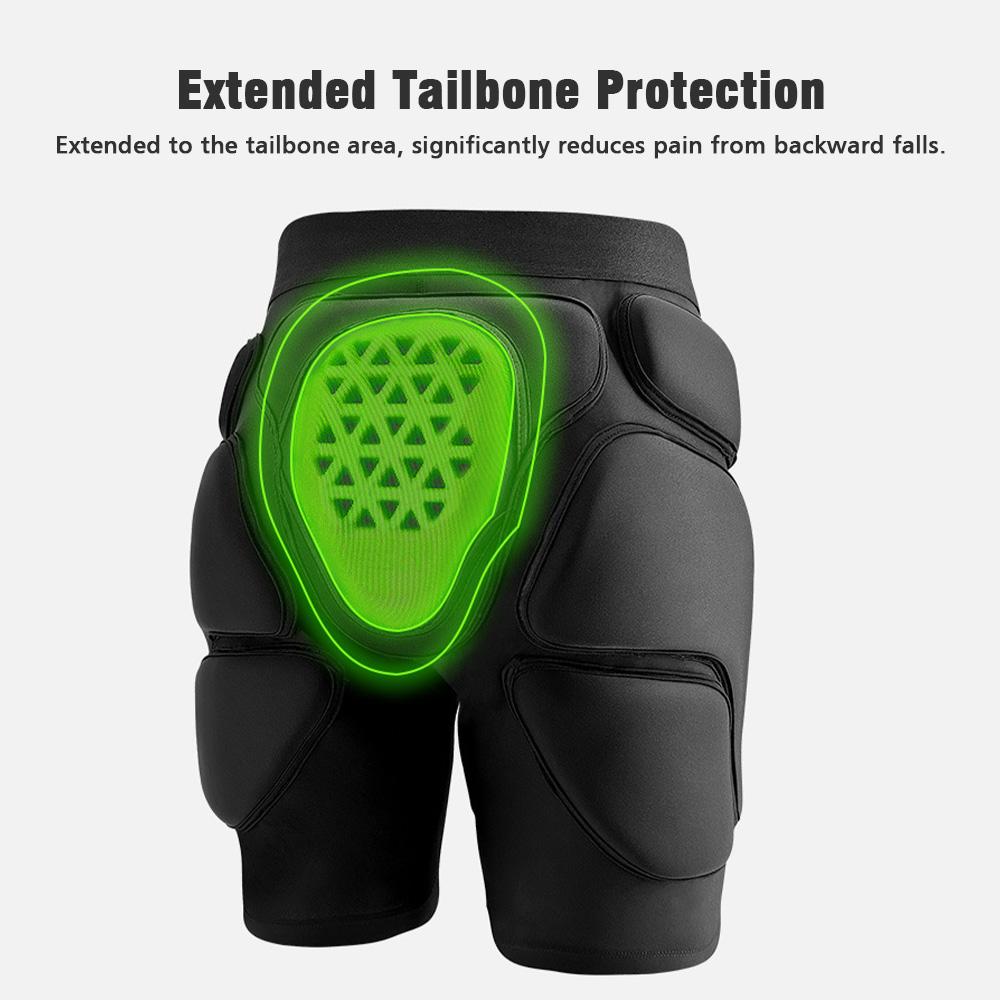 Мягкие шорты для катания на коньках 3D-защита, шорты для катания на коньках для женщин/мужчин, ударопрочная подкладка из ЭВА