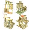 Gerbils Hedgehog Removable Guinea Pigs Hamster House Rat Playground Platform Small Animal Habitat