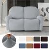 1 /2 /3 /4 Seat Recliner Sofa Cover Stretch Reclining Sofa Cover For Living Room Soft Solid Color Armchair Covers Washable 4 Pieces