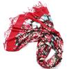 Printed Cashmere Scarf, Ethnic Style Wool Fringed Shawl, Color Braided Autumn and Winter Scarf