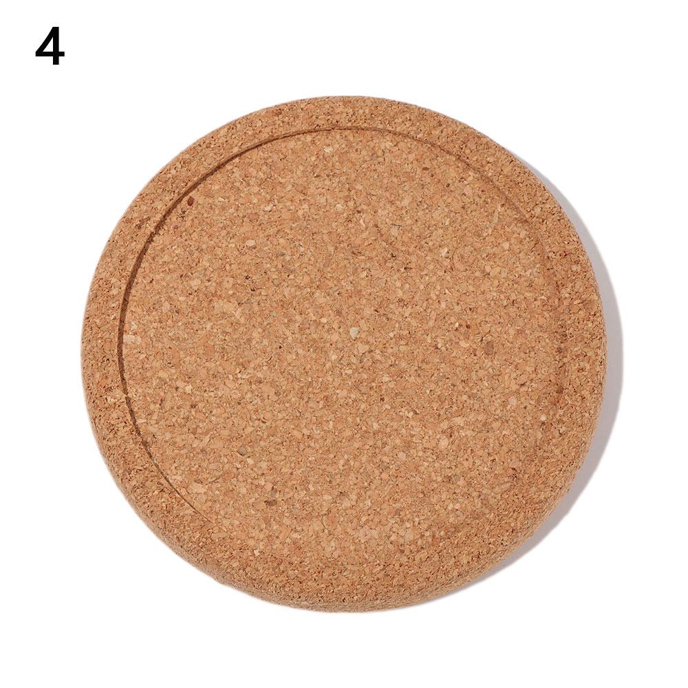 Placemats Mug Holder Tea Coasters Wooden Cup Mat Heat Resistant Anti-hot Heat Pad Cork Coasters