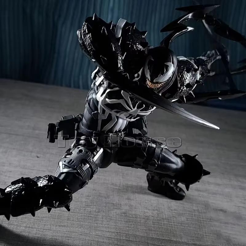 Ct Toys Фигурка Агента Венома Revoltech Amazing Yamaguchi Подвижная Коллекционная Фигурка Ko Model Декор Игрушки Подарок для Детей