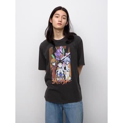 GU by Uniqlo Стирка Графическая футболка Евангелион