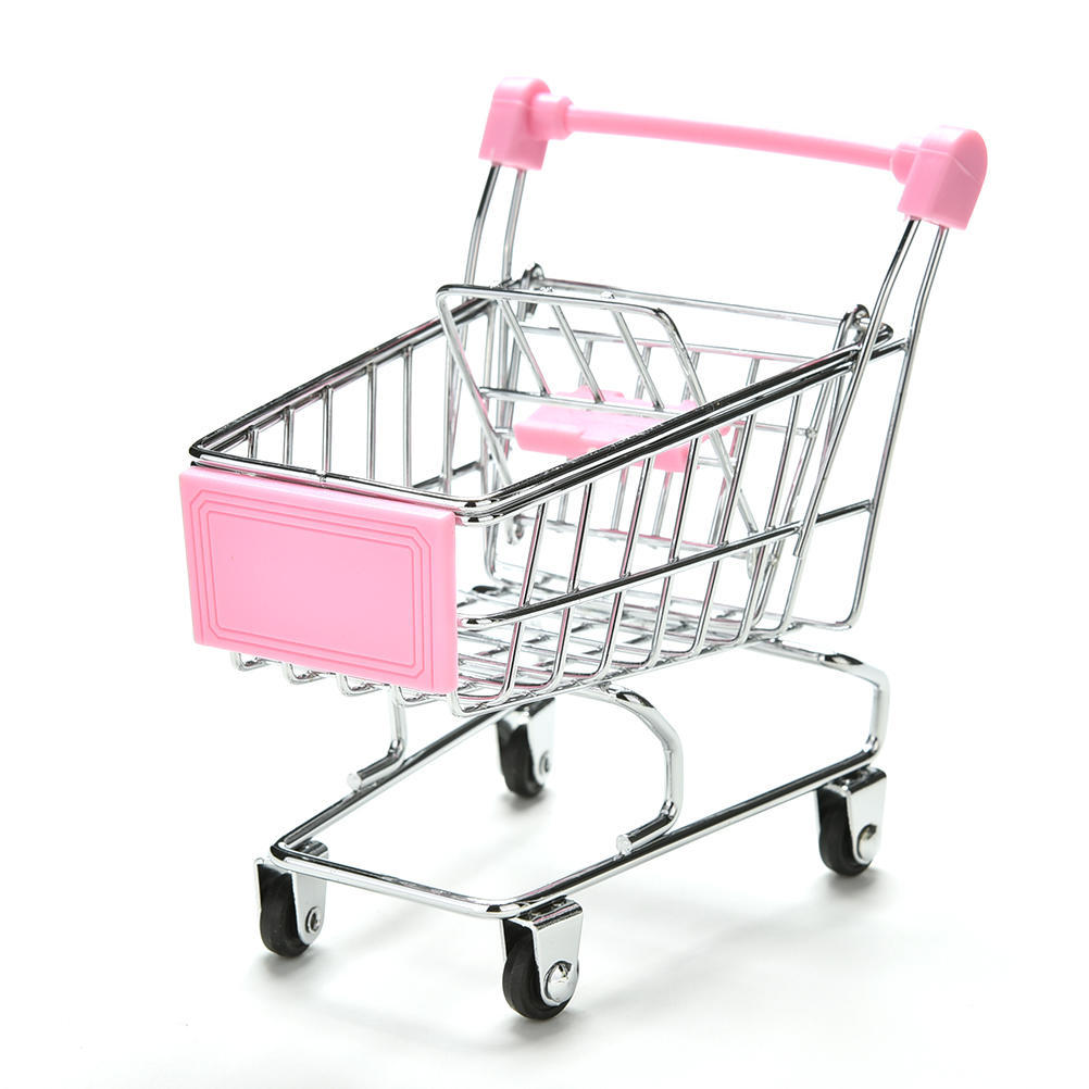 Parrot Supermarket Shopping Cart Kids Intelligence Growth Funny Toy Storage