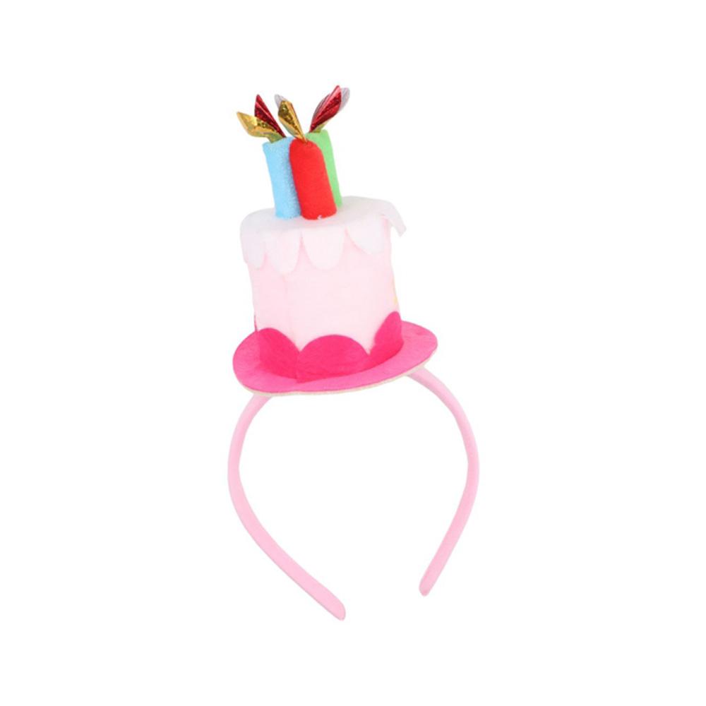 Party Party Jewelry Happy Birthday Headband Hair Hoop Birthday Decoration Birthday Cake Headband
