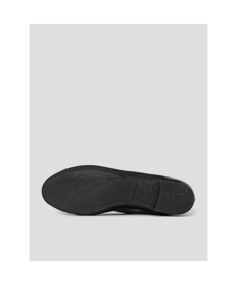 Beanpole Accessory Mesh Ribbon Flat Shoes - Black