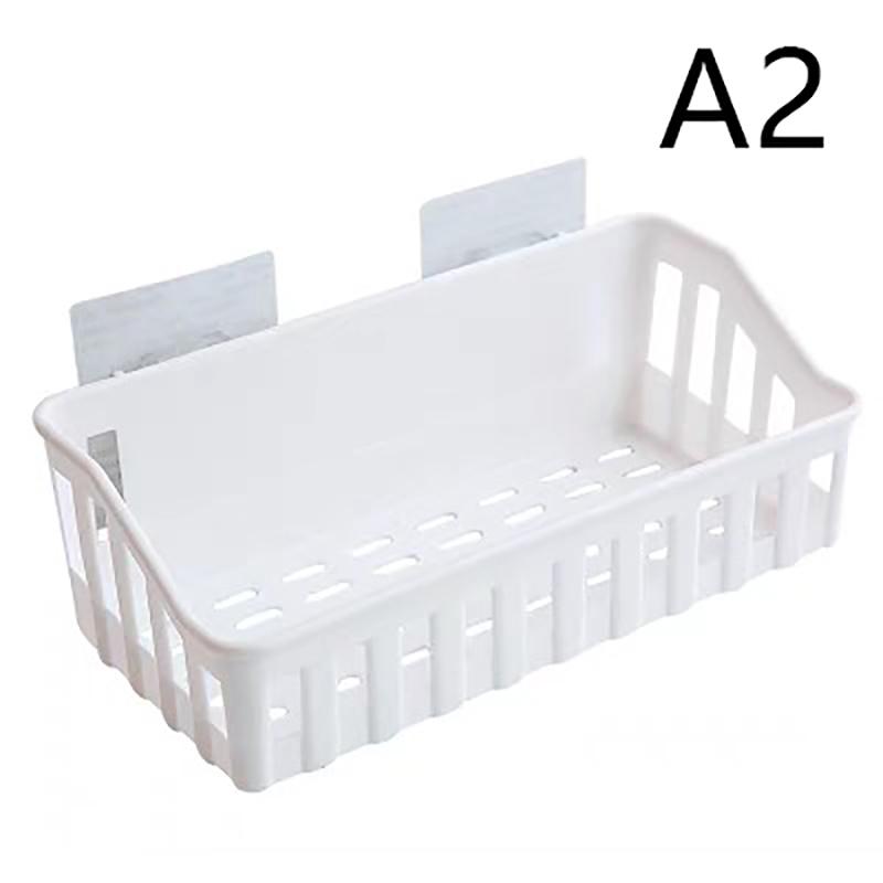 The Bathroom Bathroom Bathroom Is Free To Storage Shelves Toilet, The Kitchen Wall -Mounted Plastic Shelf