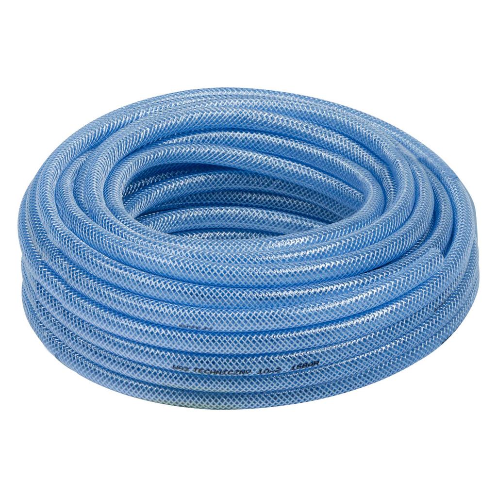 Reinforced technical hose for water and air, 8mm x 25m, PVC resistant, Vorstahl