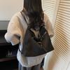 Vintage Women's Tote Bag Large Capacity Shoulder Messenger Bag Versatile Commuter Fashion Backpack