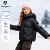 Женская пуховая куртка из 90% белого утиного пуха