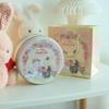 Оригинальная маленькая круглая жестяная банка Lulu Bunny для печенья, бисквитов и конфет.
