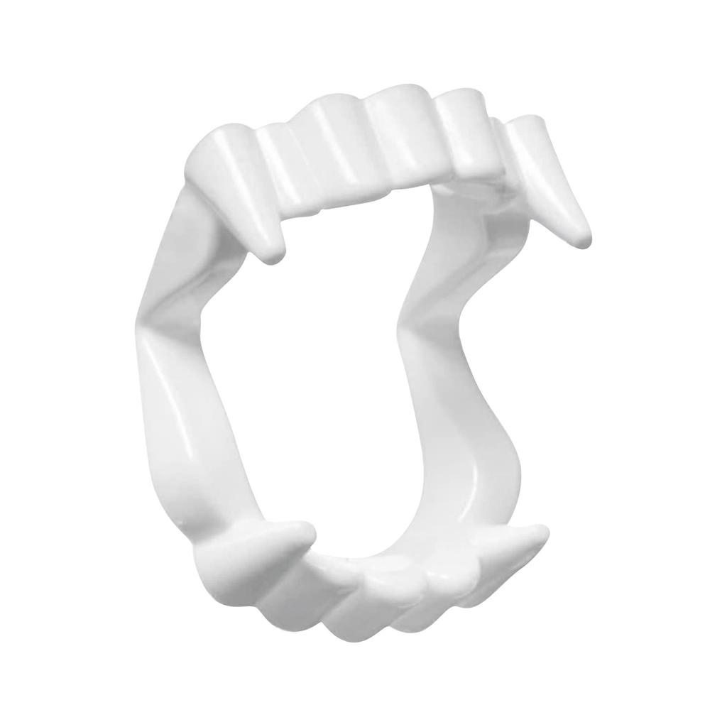 Пластиковые зубы - Светятся в темноте и зубы, Реквизит для костюма на Хэллоуин, Принадлежности для вечеринки и аксессуары для розыгрышей