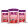 PLIX The Plant Fix Collagen Booster Powder 3x200g for Healthy Skin Hydration & Radiance Watermelon