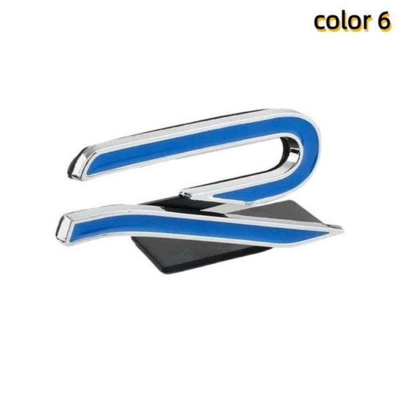 НОВЫЙ большой размер 3D металлический автомобиль R логотип багажник решетка эмблема значок наклейки наклейка для Golf 5 6 7 8 R LINE Tiguan