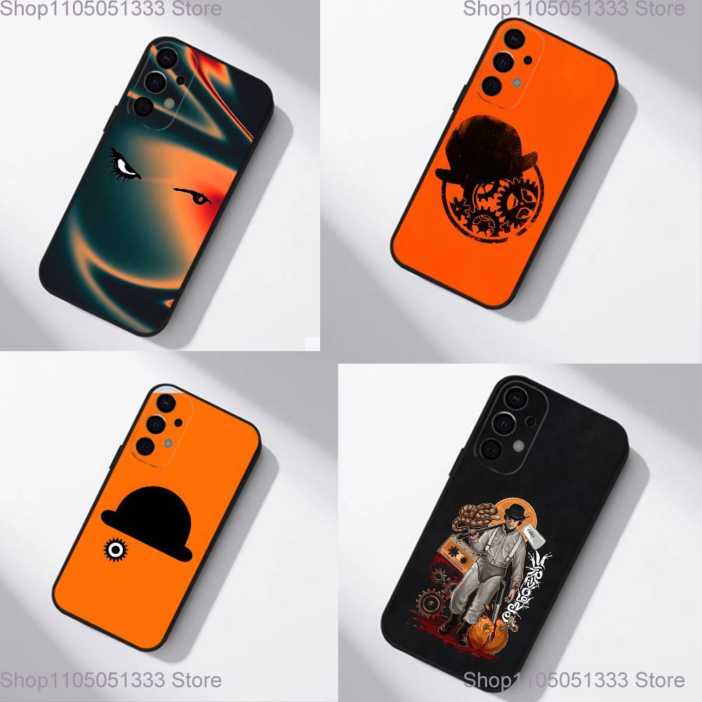 Чехол для телефона A Clockwork Orange для Samsung S25, S24, S21, S22, S23, S30, Ultra, S20, Plus, Fe, Lite, 5G Черный