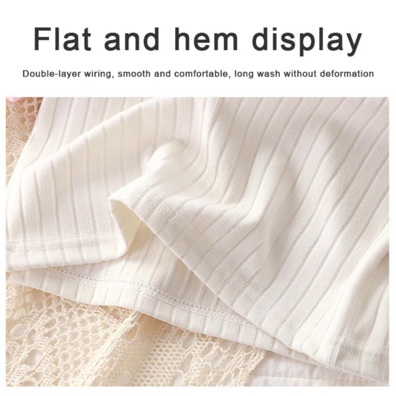 Baby Warm Top Long Sleeved Elastic T-Shirt Solid Color Kids Top