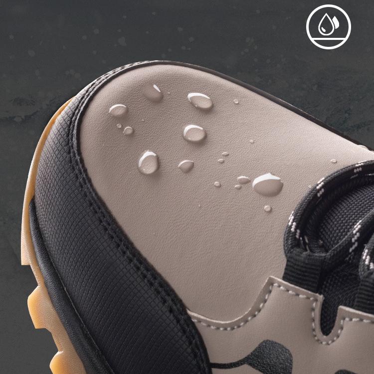 Мужские зимние теплые сноубутсы с меховой подкладкой, уличные, противоскользящие, водонепроницаемые, ботильоны до щиколотки для мужчин, удобные походные ботинки средней высоты, обувь