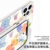 Креативный чехол для мобильного телефона Apple 14, цветной кролик, для iPhone 13, полноразмерный, противоударный, 12, мягкий чехол, стекло