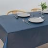 STYLE Decor Waterproof Laminated Vinyl Tablecloth, Nordic Style, 140cm x 210cm, Navy Blue, W4802720