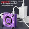 LANRUI T5 УФ-лампа с вентилятором охлаждения для ремонта мобильных телефонов PD Быстрая зарядка 3 Вт Отверждение и теплоотвод 3-скоростные регулируемые инструменты