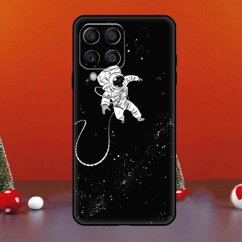 Эстетичный Космический Лунный Астронавт Для Samsung Galaxy M33 M13 M35 M53 M11 M21 M31 M55 M15 M14 M34 M54 M12 M32 M52 M06 M16 Чехол