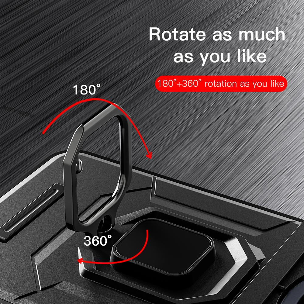 KEYSION Противоударный защитный чехол для POCO F7 Pro Slide Camera Защитное кольцо для объектива Подставка для телефона Задняя крышка для Xiaomi POCO F7 Ultra