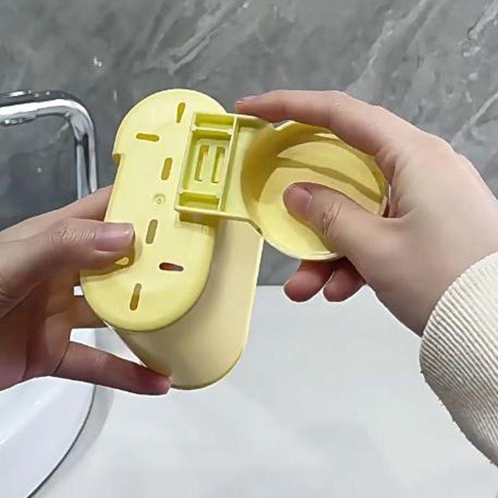 Пластиковый настенный держатель для зубных щеток, без перфорации, стойка для хранения стаканов для полоскания, ванная комната