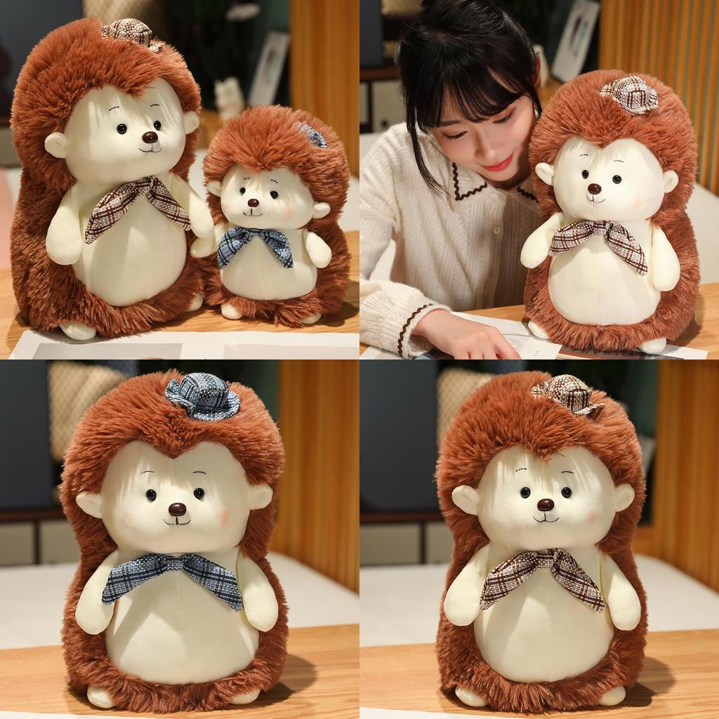 Очаровательная плюшевая кукла-ежик, мягкая игрушка-животное для детей, подарок в милом дизайне