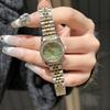 Aimana Маленький циферблат Часы Женские Водонепроницаемые Циркониевые Кварцевые Часы Нишевые Легкая Роскошь Водонепроницаемые Из Прочной Нержавеющей Стали Женские Часы