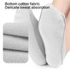 Women's Lightweight Invisible Liner Socks For Shallow Shoe Cotton Blend Mesh Fabric Nonslip Summer Footwear Accessories