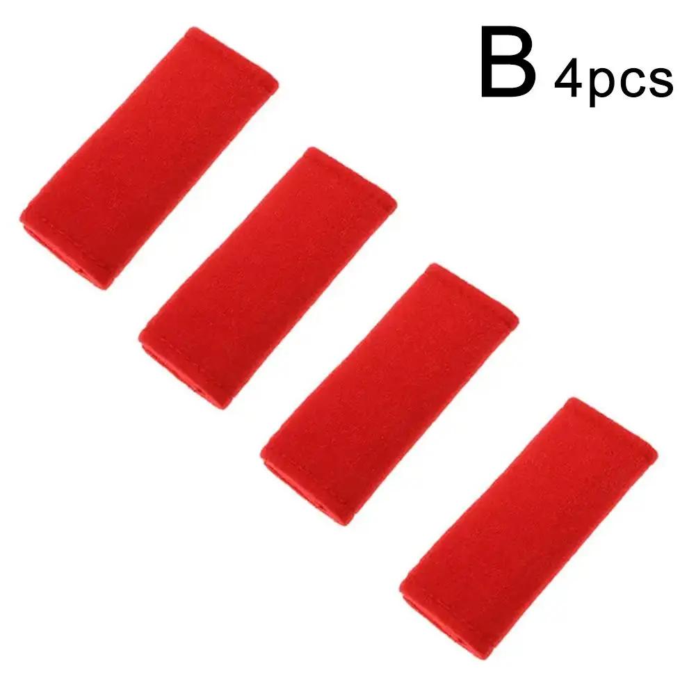 4 шт., чехол из мягкой замши для подлокотника на крышу автомобиля, защитные чехлы для инструментов салона автомобиля, потолочные перчатки, защитные ручки, тяга Y3R4