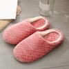 2022 Soft Sole Slippers Men Women Indoor Floor Flat Shoes Autumn Winter Warm Home Cotton Warm Plush Bedroom Slides