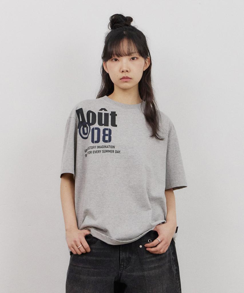 Летняя футболка URBANSTOFF (меланж)