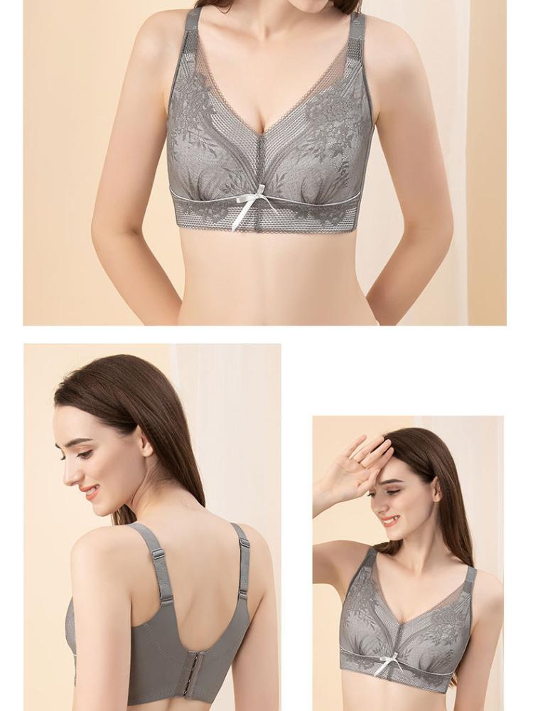 Sexy Large Breasts Show Small Bra Thin Section of The Large Size Underwear Without Steel Ring Full Cup Poly Poly Collection of Side Breasts On The Bra