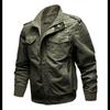 Spring and Autumn Men's Jackets Pure Cotton Military Thin Jackets Large Size