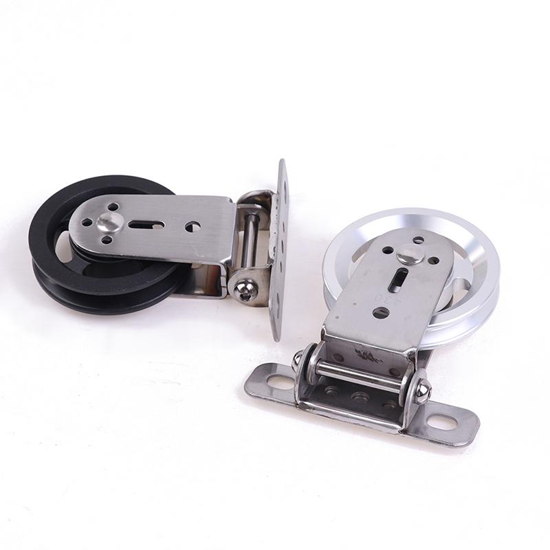 Настенный тренажерный зал для дома вращающийся бесшумный шкив Diy Lat Lift Cable System Wheel