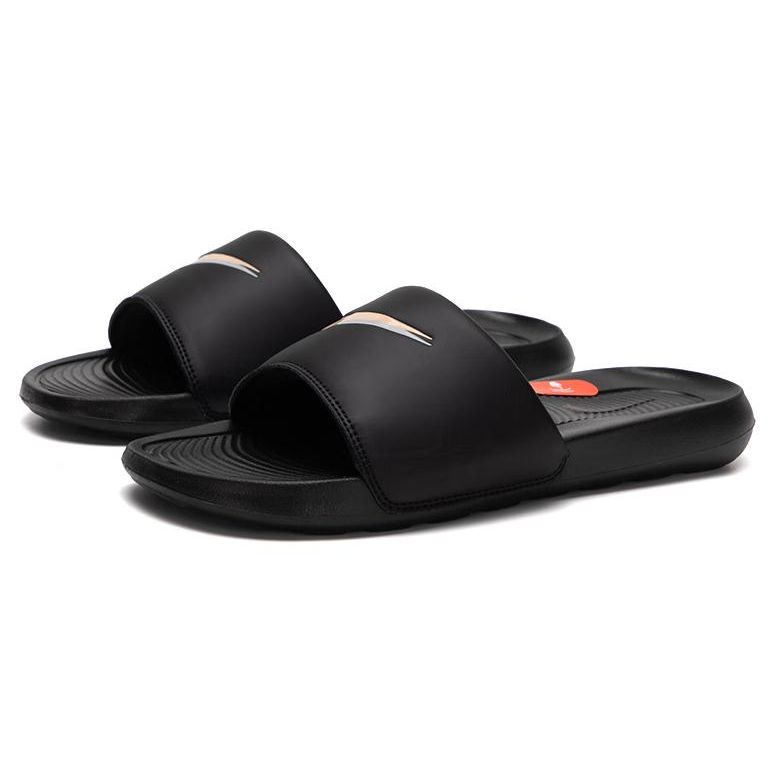 Nike Victori One Slide Double Swoosh - Black Sesame Men Sneakers FZ1395-001