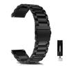 Watch Band Belt 18mm 20mm 22mm 24mm Replacement Band Stainless Steel 18mm 20mm 22mm 24mm Watch Band Metal Band Strap Business Style Replacement Belt