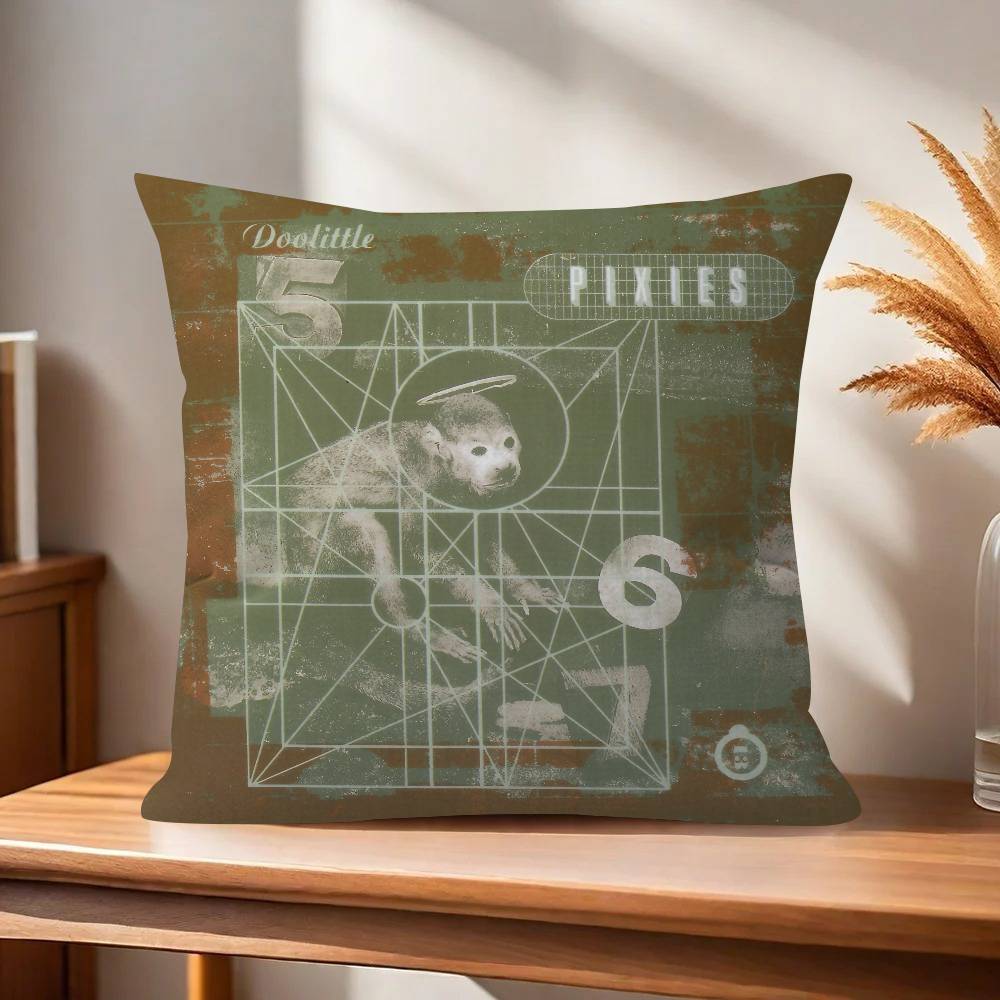 Rock Band PPixies Doolittle Personalized picture text home decorative pillows Household Gifts xcm
