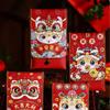 Traditional 2025 Snake Year Red Envelopes Chinese Money Packet  Wedding Birthday