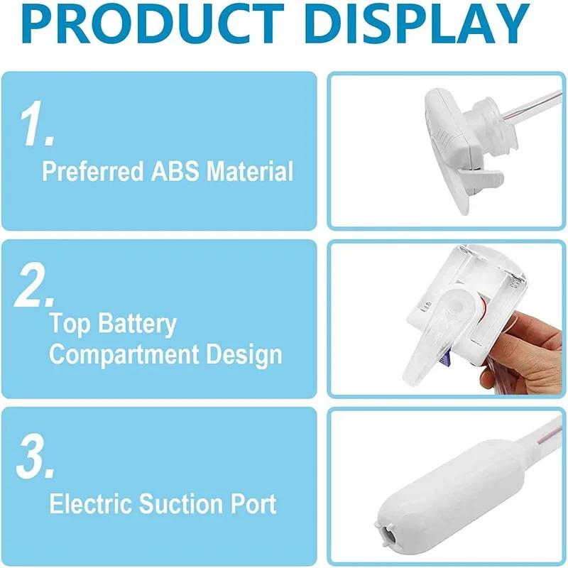 fully automatic suction pump Anti overflow straws Mineral water bucket suction tool Automatic Beverage Straw Beverage Dispenser