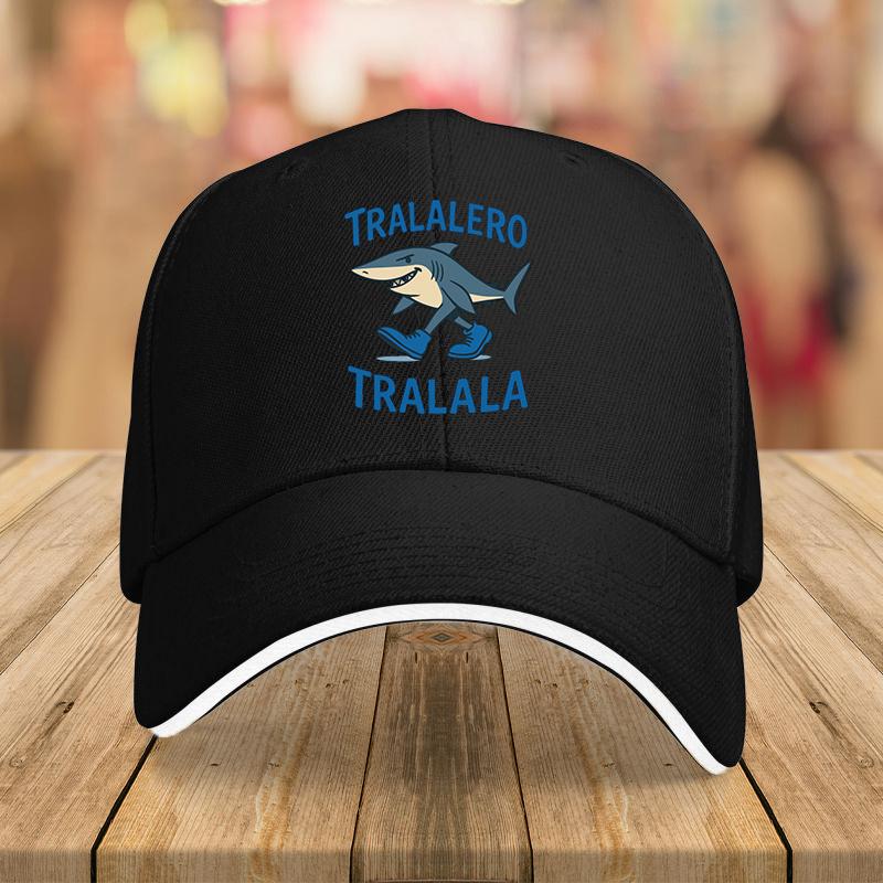 1PC Personalized Trend Tralalero Tralala SharkTough Outdoor Adventure Cap Print Unisex Adjustable Fashion Hip Hop Hat
