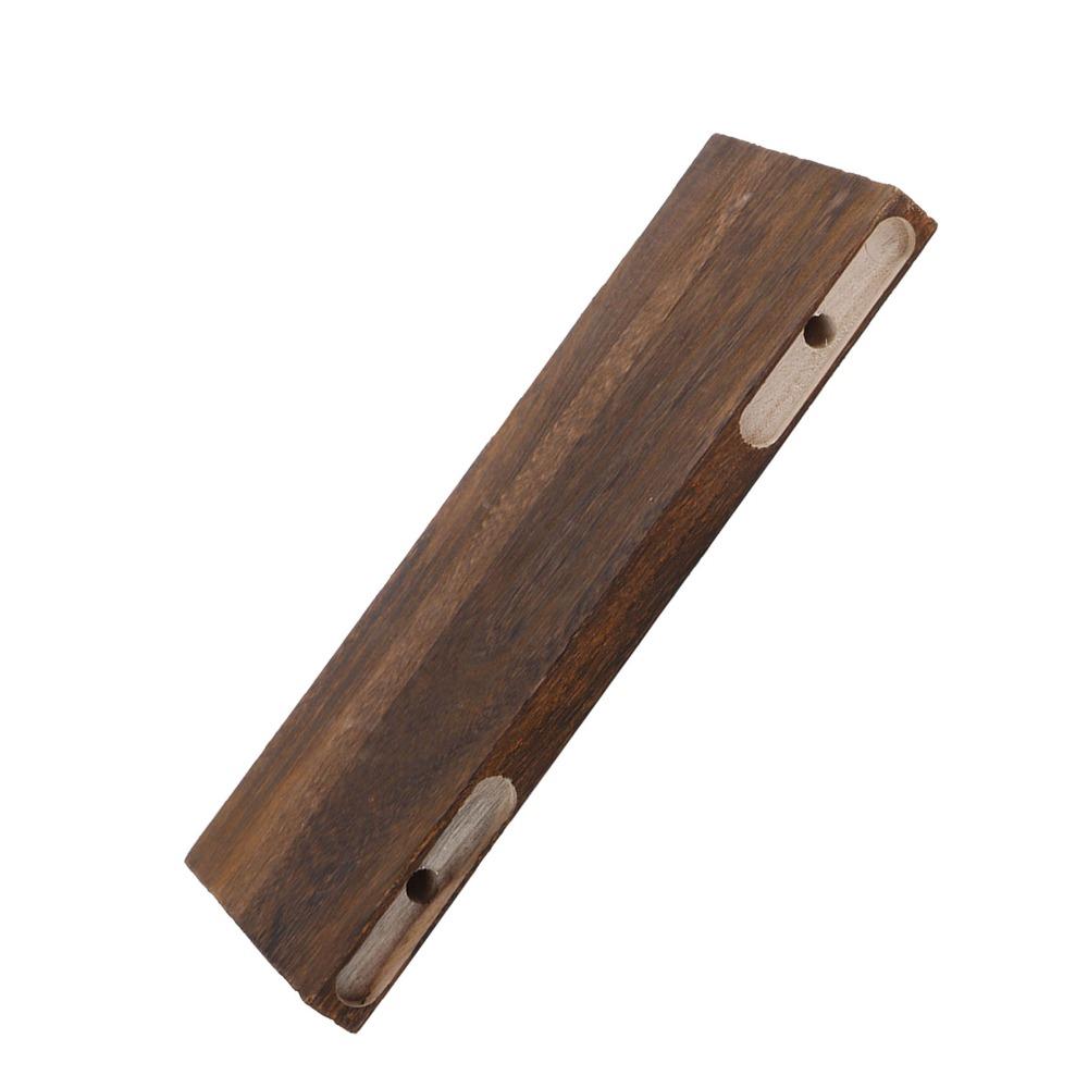 Brown Paulownia Wall Mounted Shelves Rustic Wood Storage Rack Display Rack Floating Shelf  Bedroom