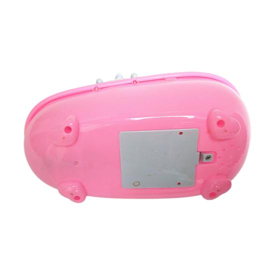 Электрическая ванна для кукол, изысканная, издающая звуки воды, портативная миниатюрная ванна для ванной комнаты кукольного домика для кукол 1/6