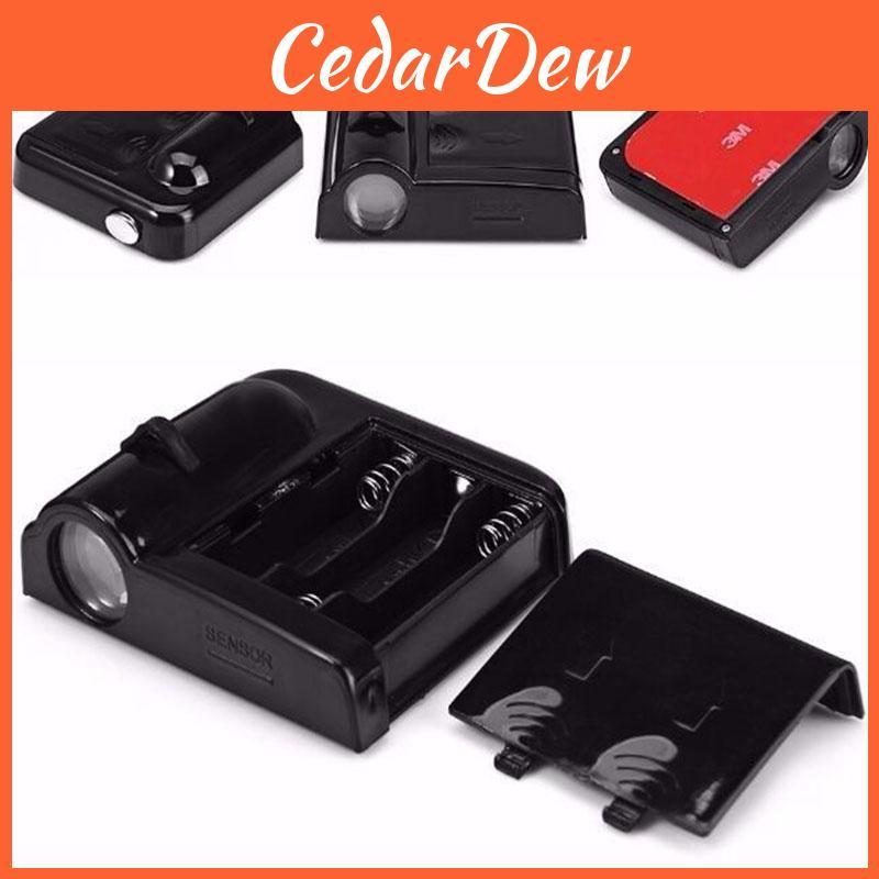 Led 2pc Wireless Courtesy Car Door Step Laser Welcome Ghost Lights For Cruz Courtesy