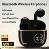 Bluetooth Earphone Wireless Headphone P9Pro-TWS HD-Call HiFi Stereo Headset ENC Noise Cancelling Earbuds For Air ipad